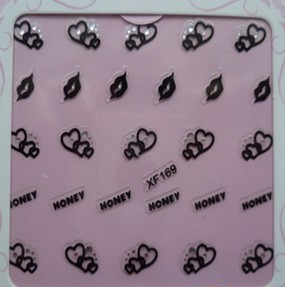 Nail decal stickers