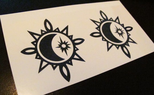 Temporary tattoo sticker